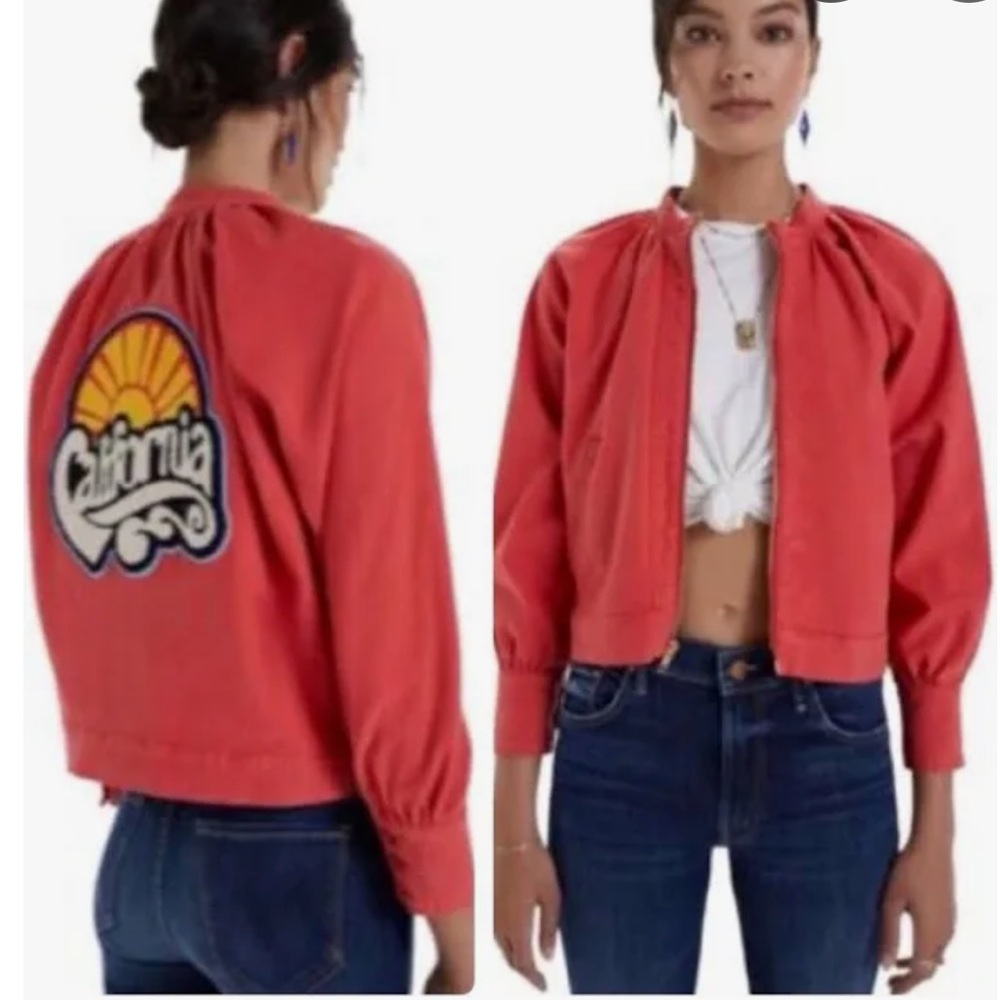 MOTHER The Gatherer California jacket in bittersweet Small!